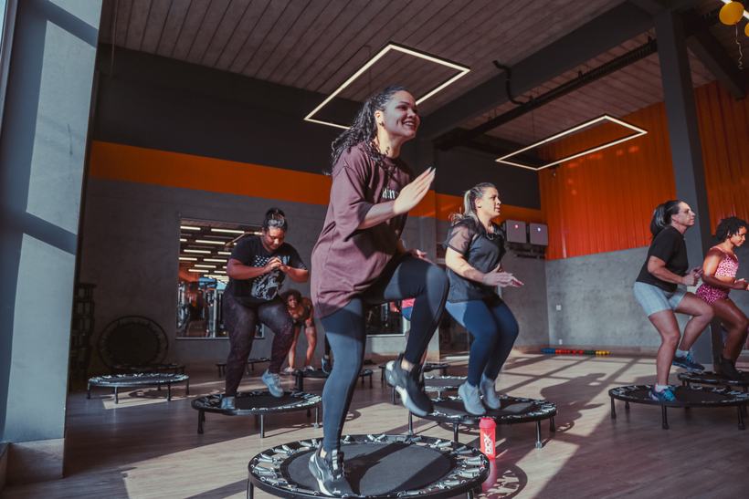 Aula de Jump na Stronger